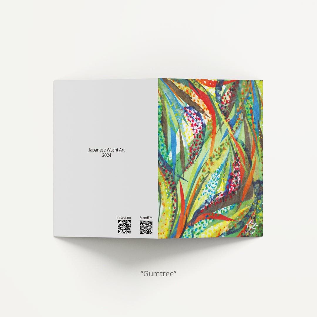 Bifold Card Set – Gumtree, Bottlebrush, Wattle, Jacaranda