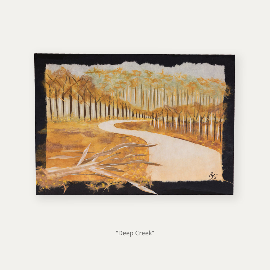 Postcard Set – Bamboo, Deep Creek, Jewellery Box, Sea Bird, Winery