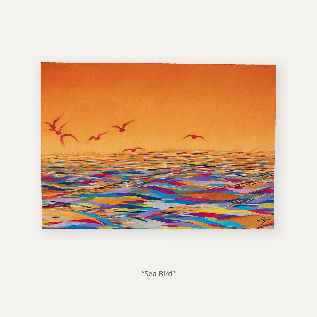 Postcard Set – Bamboo, Deep Creek, Jewellery Box, Sea Bird, Winery